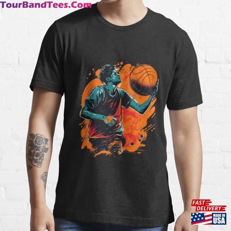 Basketball Player T Shirt Essential T-Shirt Sweatshirt Hoodie 29Uf172079 – Utopia Fashion