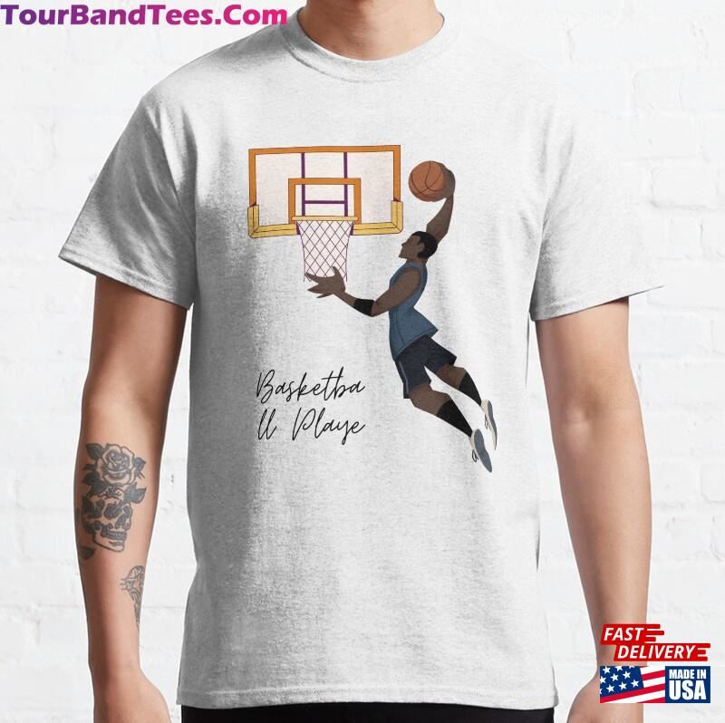 Basketball Player Trophy Game Coach Sports Lover Classic T-Shirt 29Uf172285 – Utopia Fashion