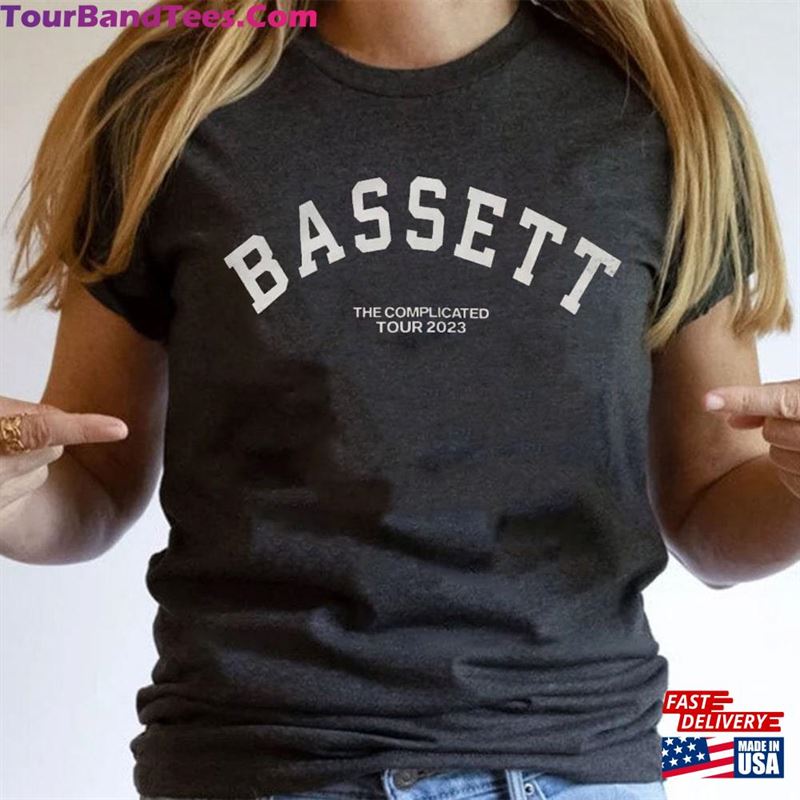 Bassett The Complicated Tour Hoodie Sweatshirt Joshua T-Shirt Shirt Classic 29Uf186507 – Utopia Fashion