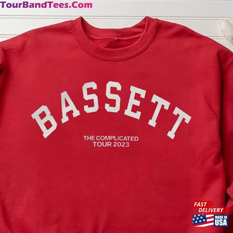 Bassett The Complicated Tour Hoodie Sweatshirt Joshua T-Shirt Shirt Classic 29Uf186507 – Utopia Fashion