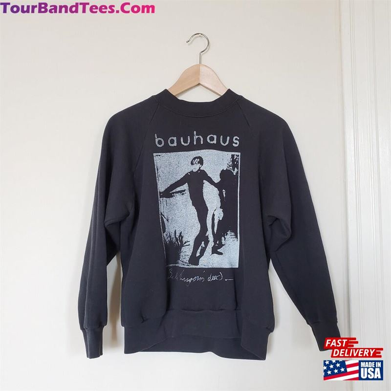 Bauhaus Band Print Vintage Black Sweatshirt Classic T-Shirt 29Uf164847 – Utopia Fashion