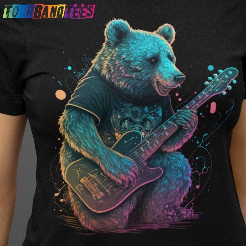 Bear Playing Guitar Shirt Classic Sweatshirt 29Uf175379 – Utopia Fashion