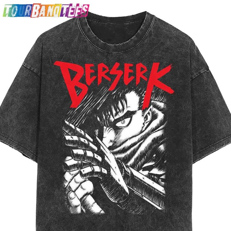 Ber Guts Shirt Tee Anime Vintage T-Shirt Unisex 29Uf176428 – Utopia Fashion