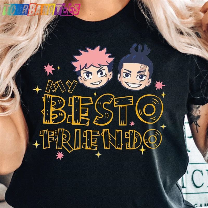 Besto Friendo Shirt Anime Vintage Hoodie Sweatshirt 29Uf176925 – Utopia Fashion