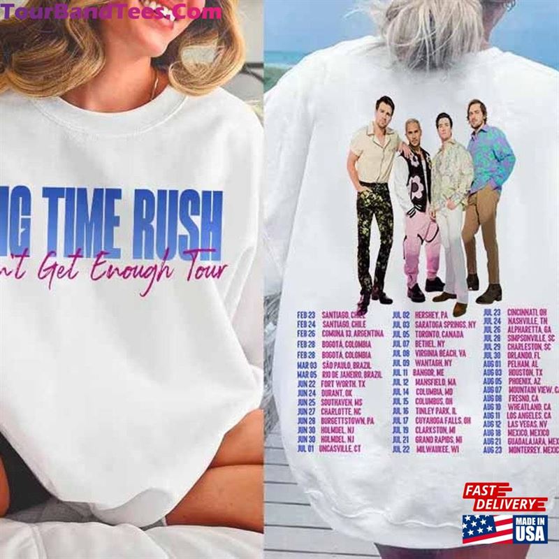 Big Time Rush Band Can’T Get Enough Tour Shirt Pop Music Merch Hoodie T-Shirt 29Uf177798 – Utopia Fashion