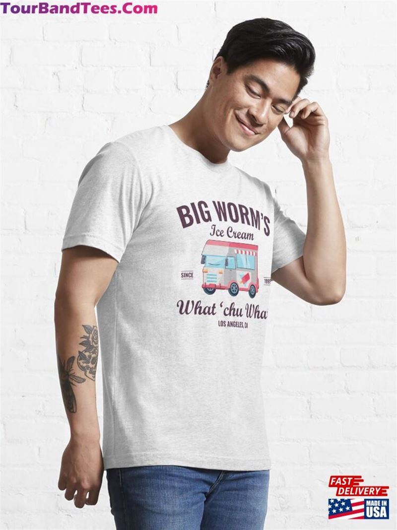 Big Worm’S Ice Cream What Chu Want Humor Style Essential T-Shirt Sweatshirt Unisex 29Uf182279 – Utopia Fashion