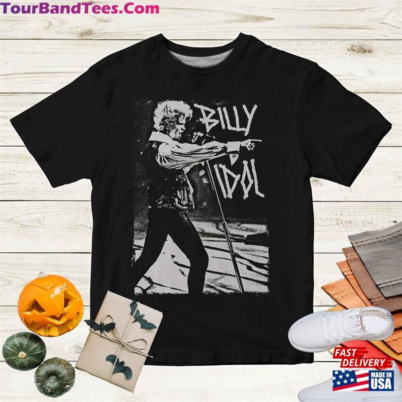 Billy Idol T-Shirt Live Tour Vintage Shirt Unisex Full Size S Sweatshirt Classic 29Uf172160 – Utopia Fashion