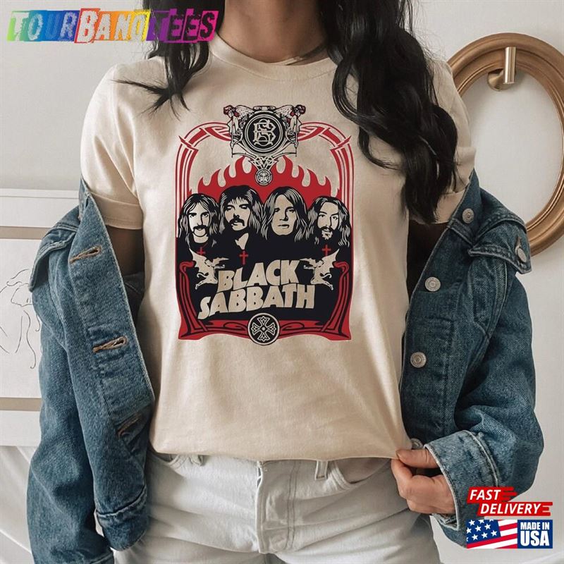 Black Sabbath Tshirt Heavy Metal Rockband Tee Vintage Classic Hoodie 29Uf172913 – Utopia Fashion