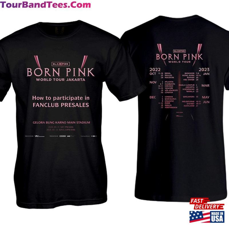 Blackpink In Your Area World Tour T-Shirt Shirt Hoodie Unisex 29Uf168593 – Utopia Fashion