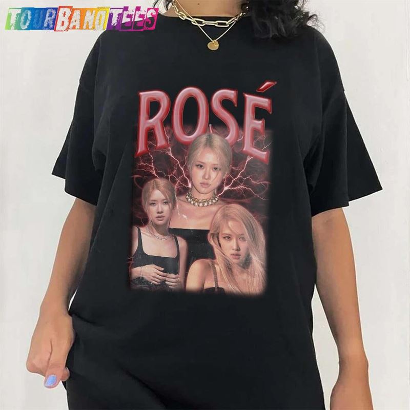 Blackpink Shirt Rose Singer Classic Sweatshirt 29Uf174207 – Utopia Fashion