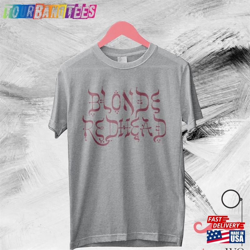 Blonde Redhead Band Logo T-Shirt Shirt Music Classic Unisex 29Uf169936 – Utopia Fashion