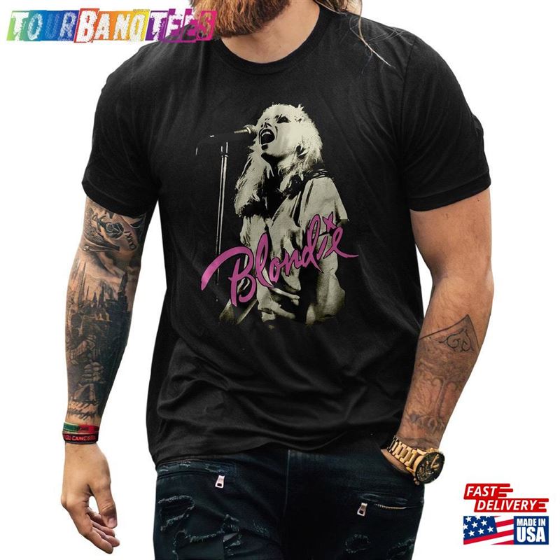 Blondie Shirt Rock Band Music Funny Vintage T-Shirt Unisex 29Uf172017 – Utopia Fashion