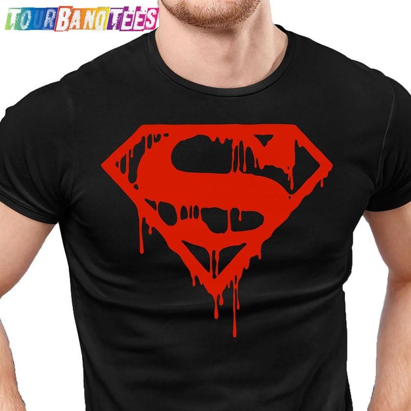 Blood Drip Super Man Gym T-Shirt Men’S Fitness Tee Shirt Gamers Shirts Geek Training Top Funny Anime Hoodie Classic 29Uf178955 – Utopia Fashion