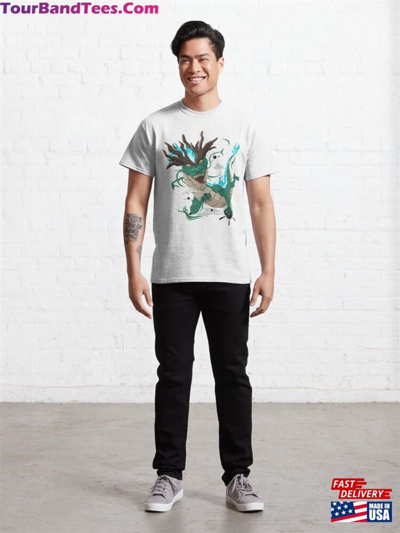 Blue Fire Dragon Classic T-Shirt Unisex 29Uf186662 – Utopia Fashion