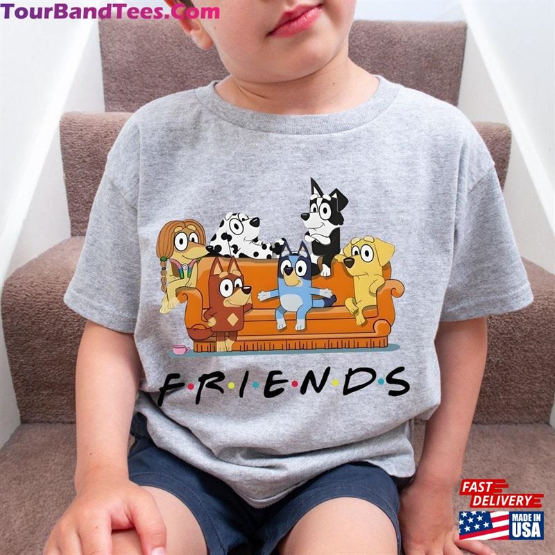 Bluey Friends Shirt Birthday Cute T-Shirt Hoodie 29Uf166854 – Utopia Fashion