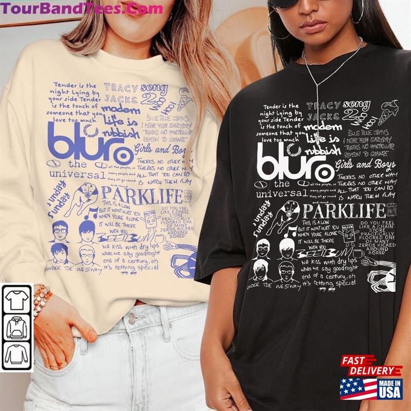 Blur Band Doodle Art Shirt Rock Sweatshirt Classic Unisex 29Uf187691 – Utopia Fashion