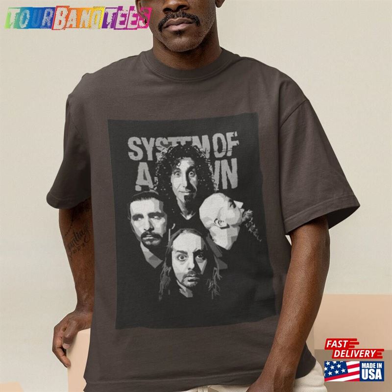 Blur System Of A Down Sweatshirt Rock Band Vintage T-Shirt Unisex 29Uf165716 – Utopia Fashion