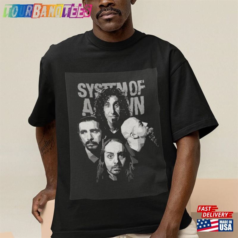 Blur System Of A Down Sweatshirt Rock Band Vintage T-Shirt Unisex 29Uf165716 – Utopia Fashion