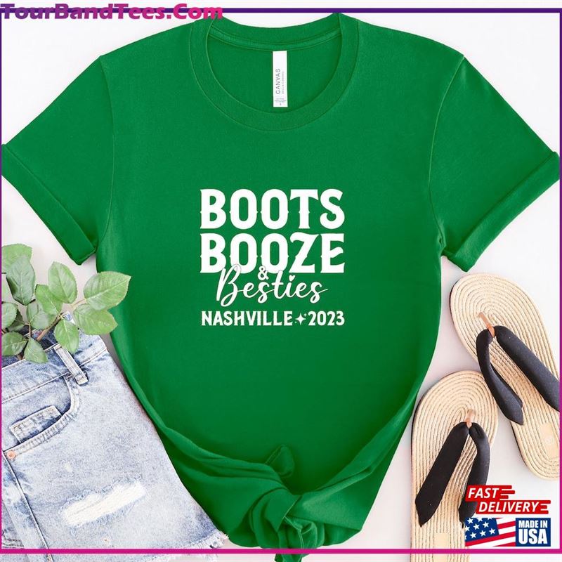 Boots Booze Shirt Besties Nashville Tee Music City T-Shirt Sweatshirt 29Uf167757 – Utopia Fashion