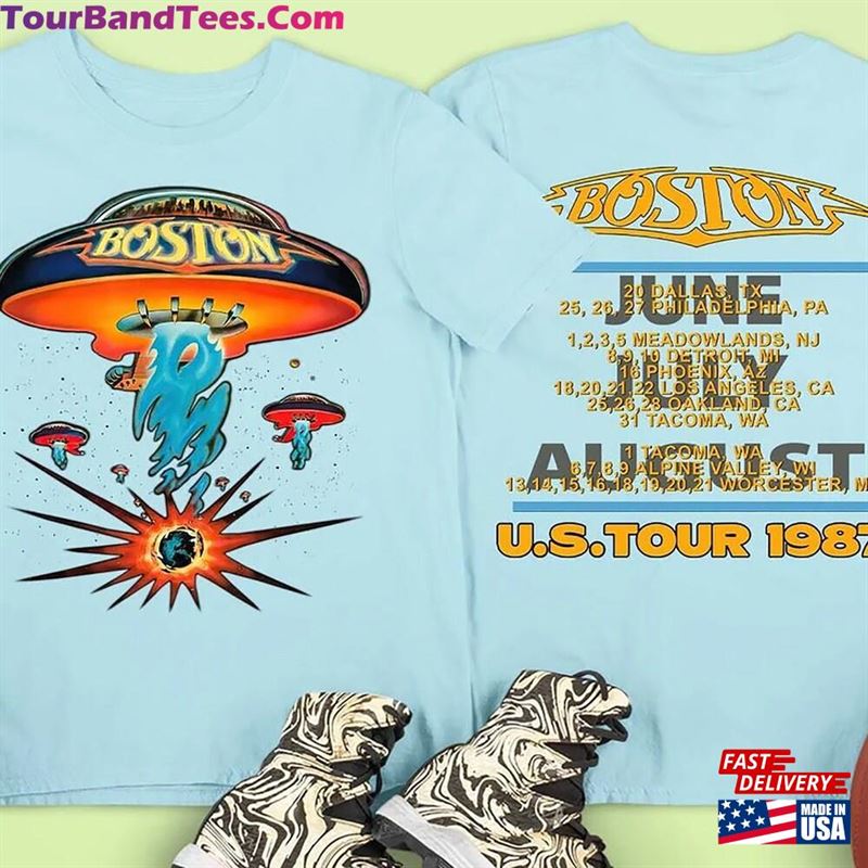 Boston Rock Band Concert Tour T-Shirt Shirt Lover Sweatshirt 29Uf165400 – Utopia Fashion