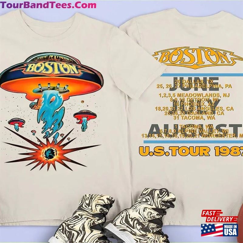 Boston Rock Band Concert Tour T-Shirt Shirt Lover Sweatshirt 29Uf165400 – Utopia Fashion