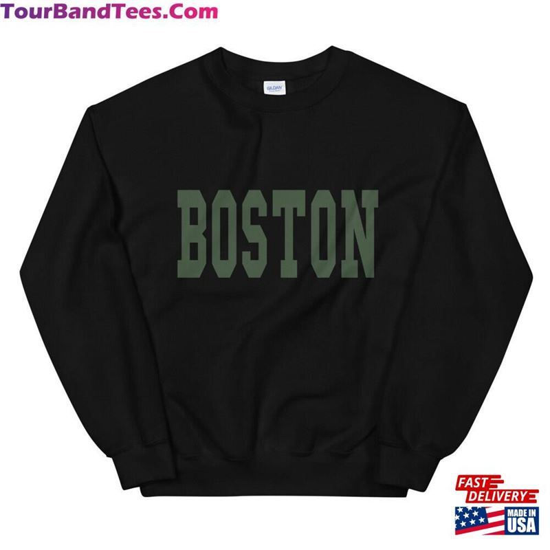 Boston Sweatshirt Crewneck Shirt Women Classic 29Uf181952 – Utopia Fashion