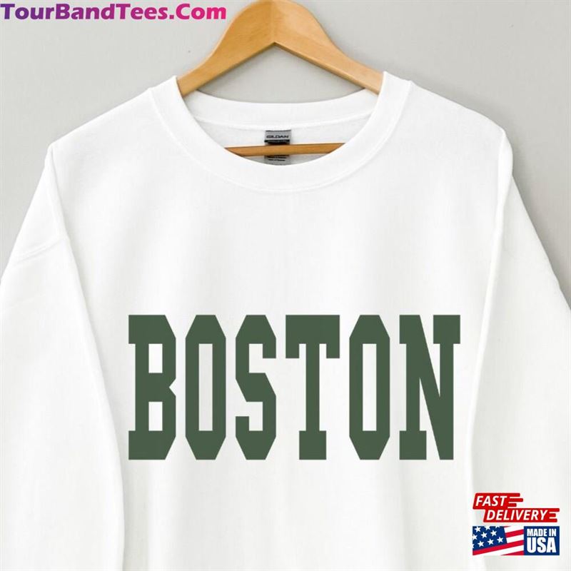 Boston Sweatshirt Crewneck Shirt Women Classic 29Uf181952 – Utopia Fashion