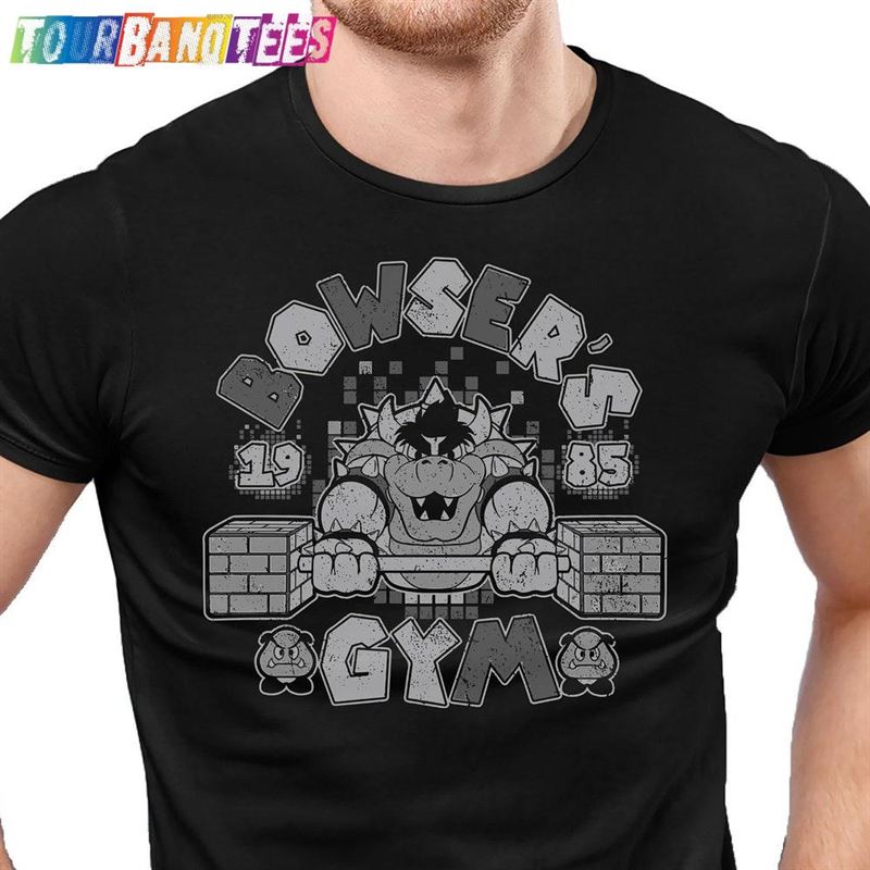 Bowser’S Gym T-Shirt Men Classic Unisex 29Uf179195 – Utopia Fashion