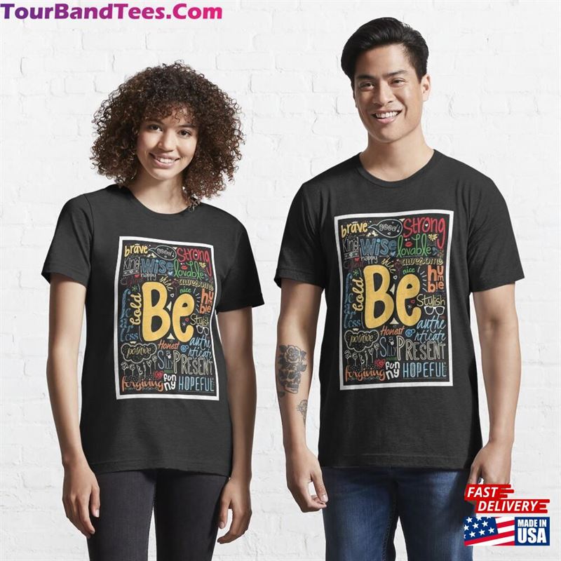 Brave God Strong Kind Wise Lovable Essential T-Shirt Unisex 29Uf166125 – Utopia Fashion