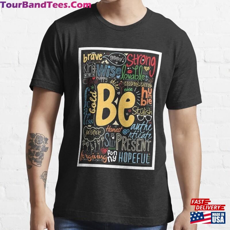 Brave God Strong Kind Wise Lovable Essential T-Shirt Unisex 29Uf166125 – Utopia Fashion