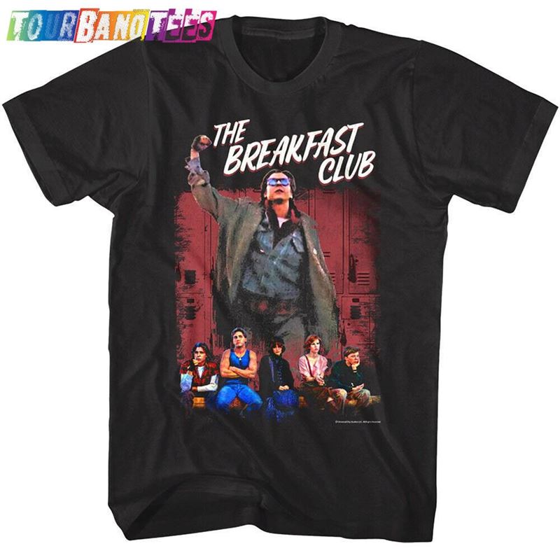 Breakfast Club Shirt Bender At Lockers Poster Graphic Tee Johnny Fist Raised Men’S T-Shirt 80S Teen Comedy Movie Merch Gift For Him Hoodie 29Uf177319 – Utopia Fashion