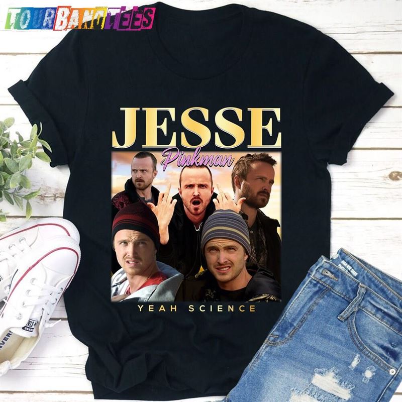 Breaking Bad Jesse Pinkman Yeah Science Vintage T-Shirt Hoodie Unisex 29Uf177493 – Utopia Fashion