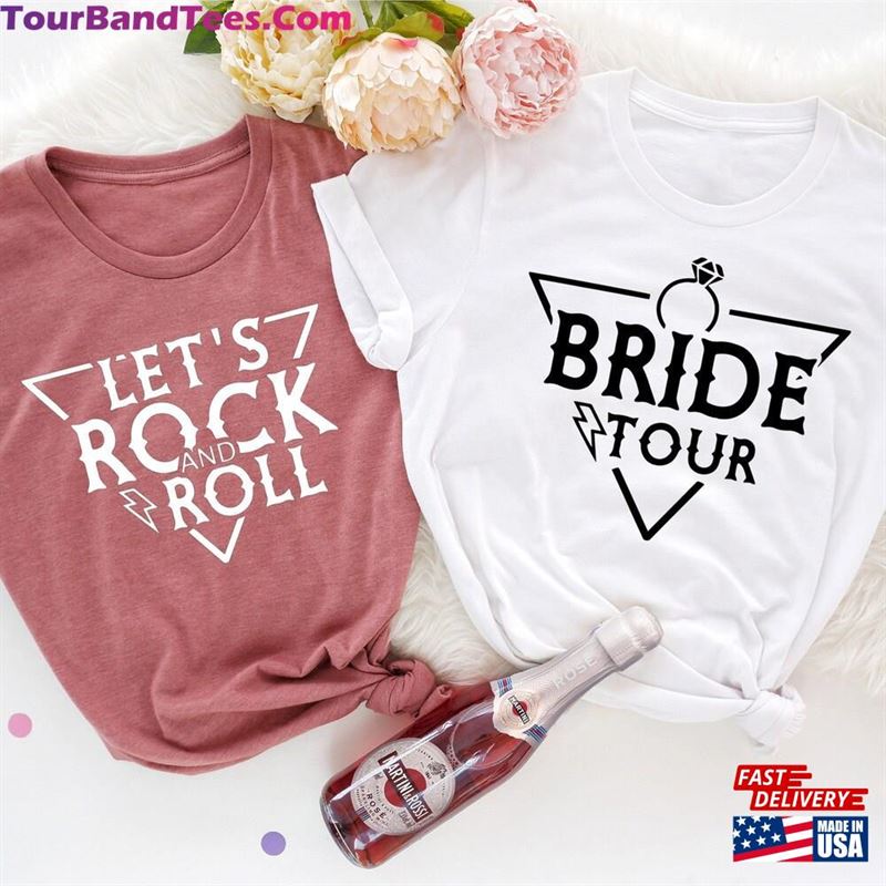 Bride Tour Let’S Rock And Roll Shirt Bach T-Shirt Hoodie 29Uf168770 – Utopia Fashion