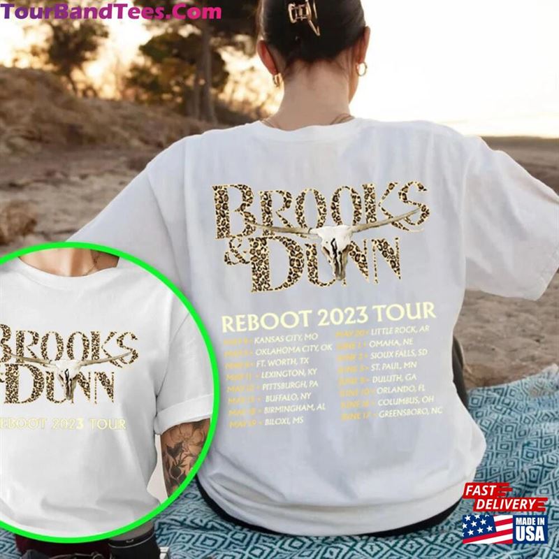 Brooks Dunn Tour Date T-Shirt Sides And Shirt Unisex Classic 29Uf172679 – Utopia Fashion