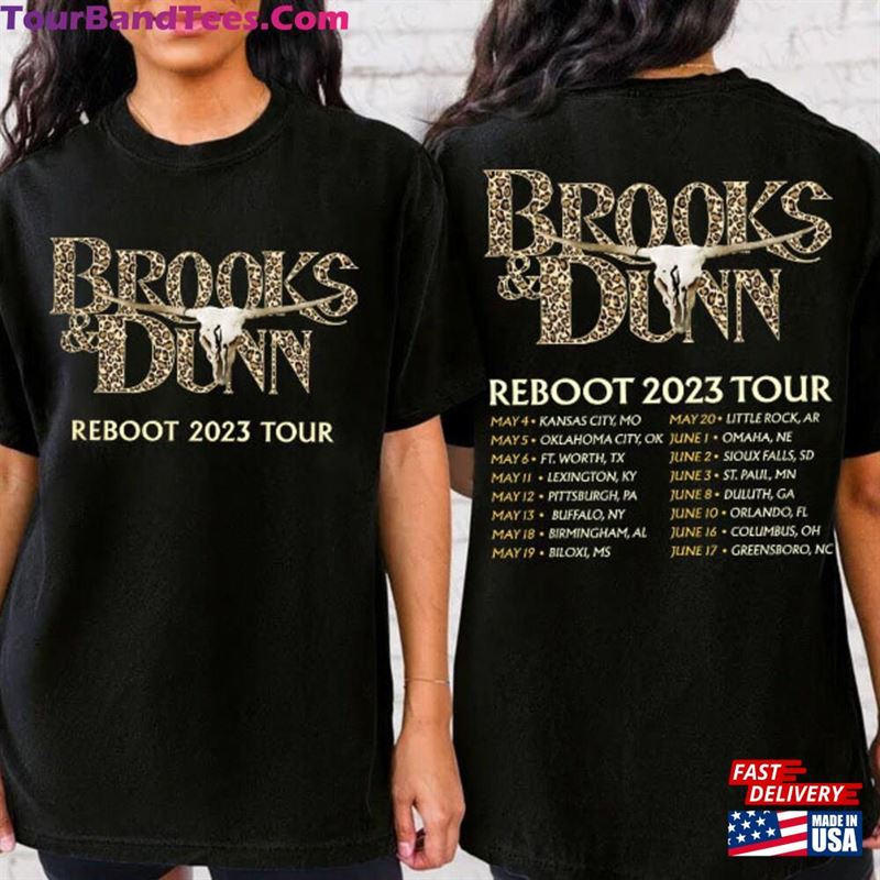 Brooks Dunn Tour Date T-Shirt Sides And Shirt Unisex Classic 29Uf172679 – Utopia Fashion