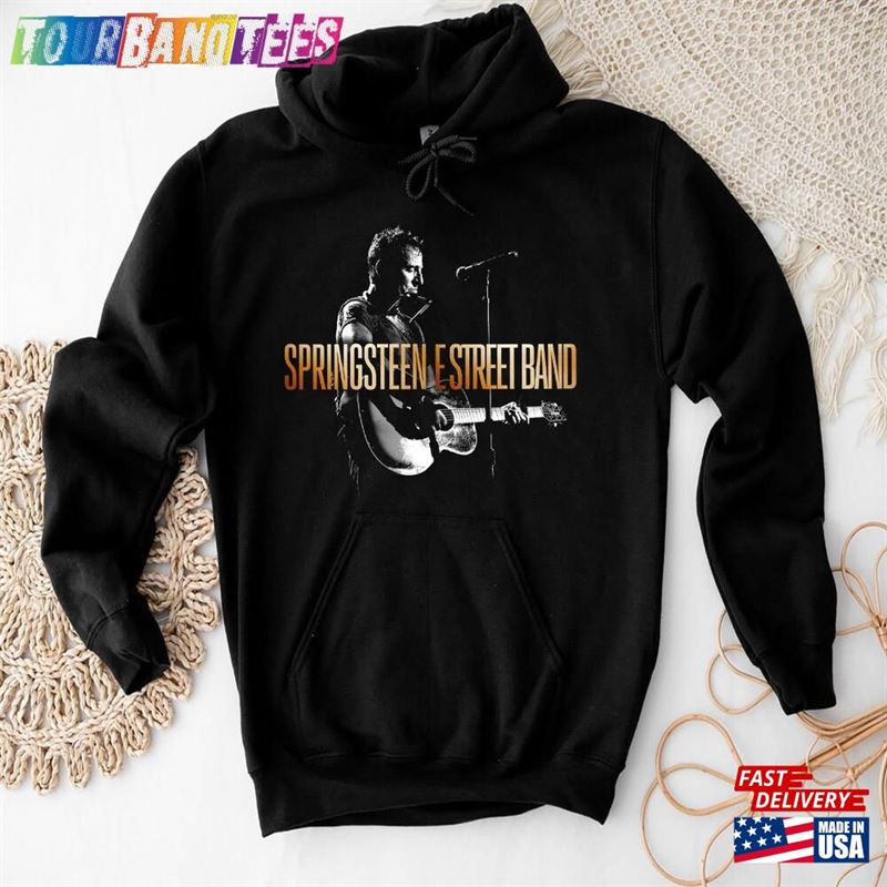 Bruce Springsteen Tour Shirt E Street Band Fan T-Shirt Unisex Hoodie 29Uf173643 – Utopia Fashion