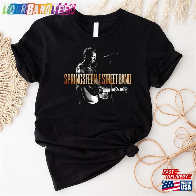 Bruce Springsteen Tour Shirt E Street Band Fan T-Shirt Unisex Hoodie 29Uf173643 – Utopia Fashion