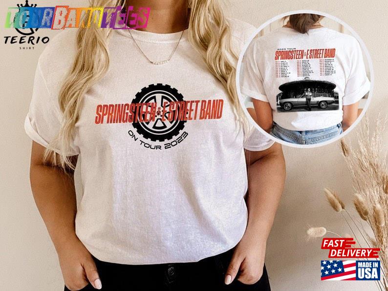 Bruce Springsteen Tour Shirt N E Street Band Fan Hoodie T-Shirt 29Uf167050 – Utopia Fashion