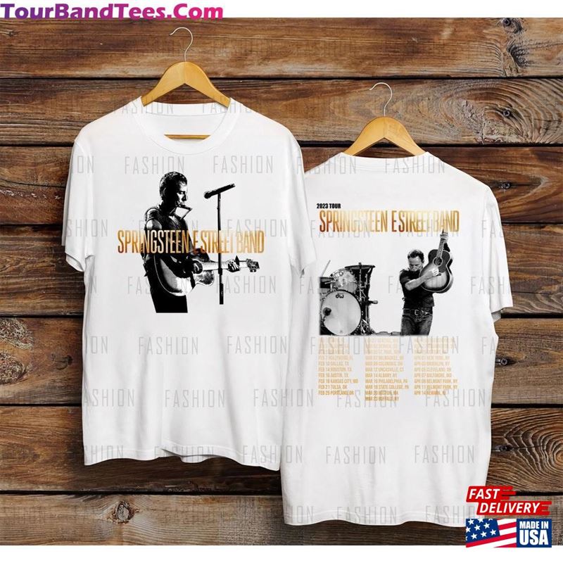 Bruce Springsteen Tour Shirt N E Street Band Fan T-Shirt Hoodie 29Uf170779 – Utopia Fashion