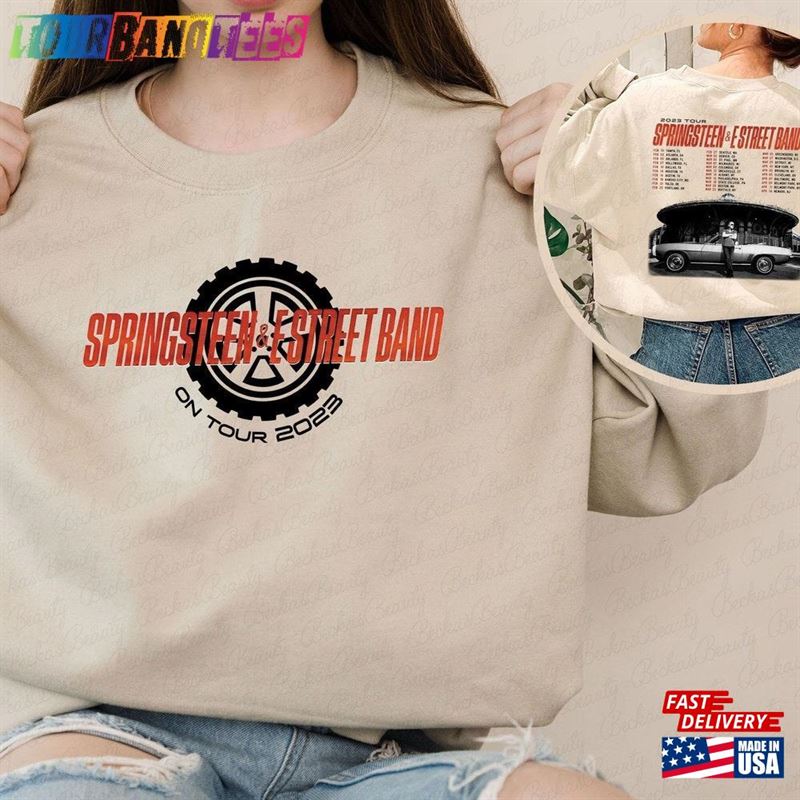 Bruce Springsteen Tour Shirt N E Street Band Fan T-Shirt Sweatshirt 29Uf166109 – Utopia Fashion