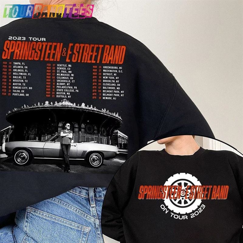 Bruce Springsteen Tour Sweatshirt E Street Band Fan Shirt T-Shirt Unisex 29Uf174658 – Utopia Fashion