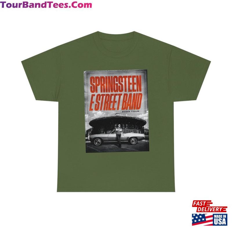 Bruce Springsteen E Street Band Tour Shirt Concert Festival Popular 70’S Musician Unisex Classic 29Uf168487 – Utopia Fashion