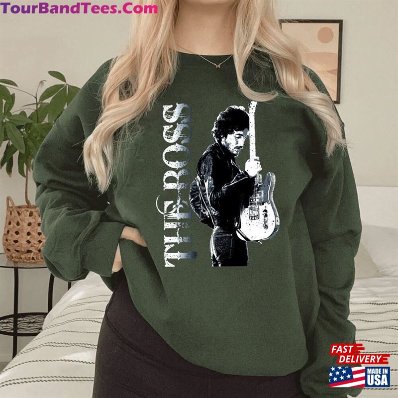 Bruce Springsteen Sweatshirt Tour Shirt Rock Unisex Hoodie 29Uf165190 – Utopia Fashion