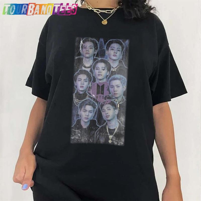 Bts Shirt Vintage T-Shirt Classic 29Uf174396 – Utopia Fashion