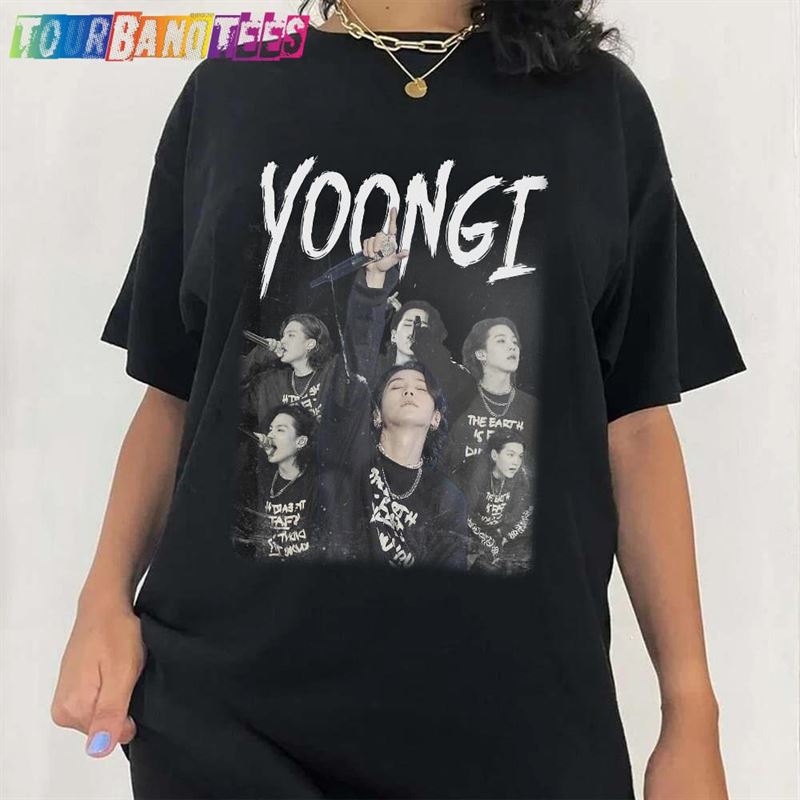 Bts Shirt Yoongi Singer Sweatshirt Classic 29Uf174188 – Utopia Fashion