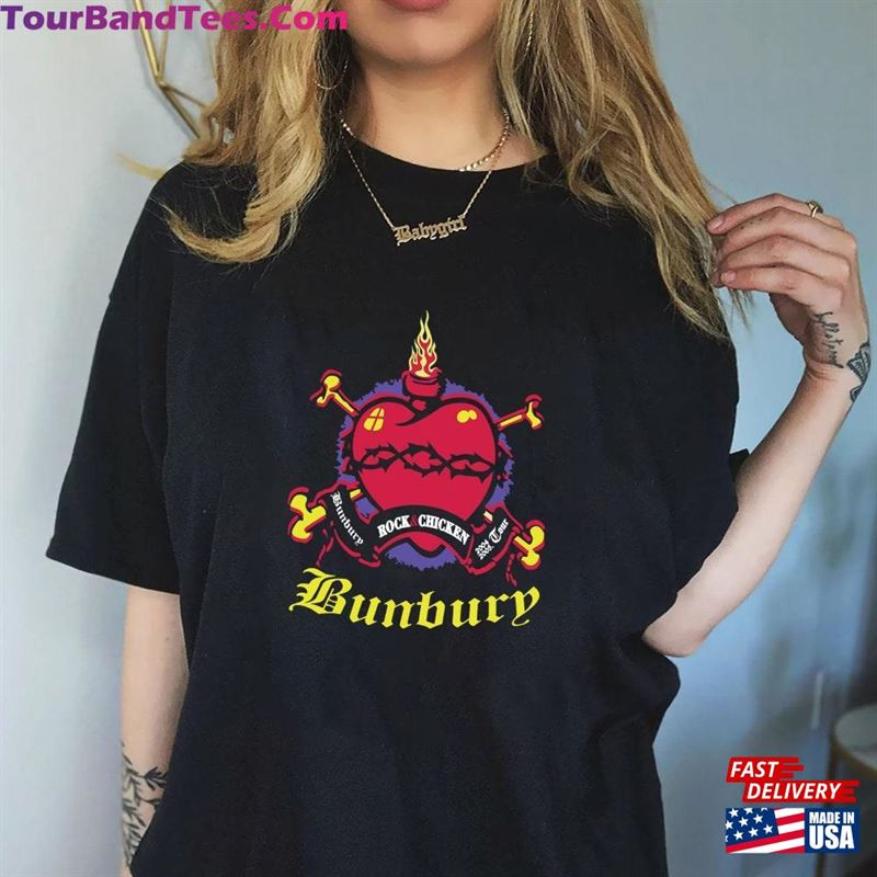 Bunbury Tour Sticker T-Shirt Sweatshirt Classic 29Uf167149 – Utopia Fashion