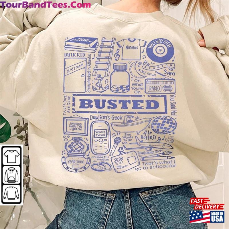 Busted Shirt Album Band Sweatshirt Unisex 29Uf168336 – Utopia Fashion