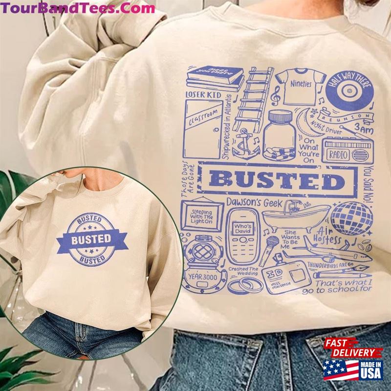 Busted Shirt Album Band Sweatshirt Unisex 29Uf168336 – Utopia Fashion