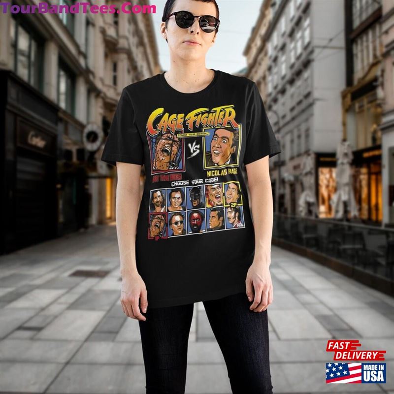 Cage Fighter Fighting Game Unisex Shirt For Nicholas Fans Parody T-Shirt Hoodie 29Uf182240 – Utopia Fashion