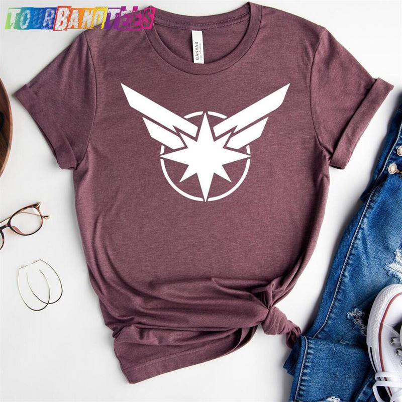 Captain Marvel Shirt Superhero T-Shirt Shirts Classic Unisex 29Uf175906 – Utopia Fashion